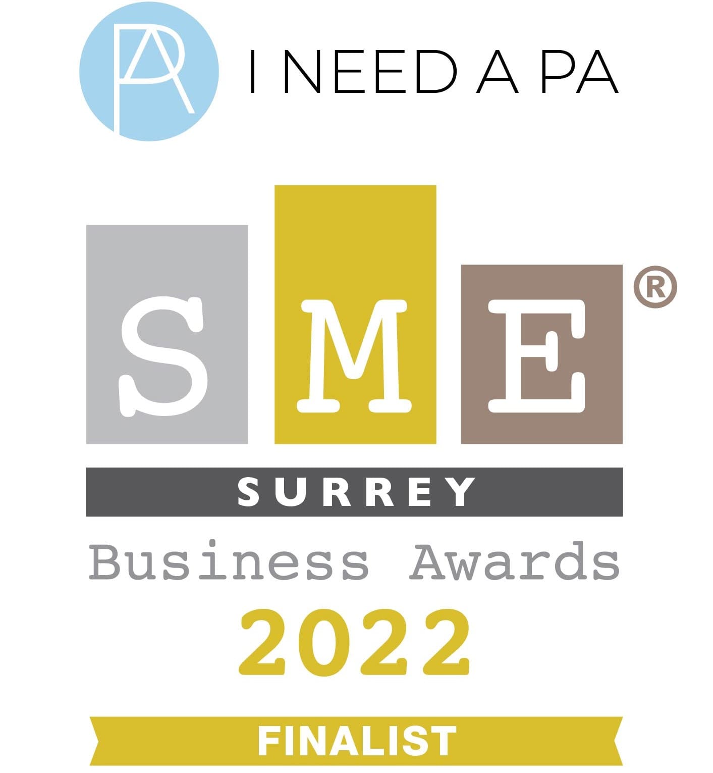 We are a finalist - SME Surrey Business Awards